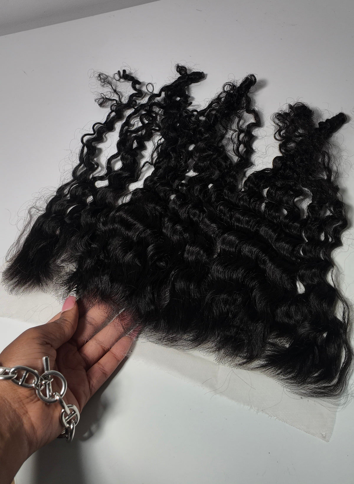 20” 13 x 6 Raw Indian curly frontal